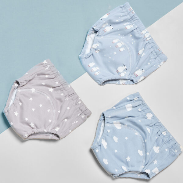 Gauze Baby Training Pants Pure Cotton Breathable 3 Pack - Image 8