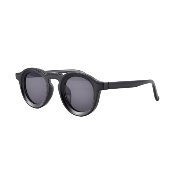 Sunshade Face Personalized Retro High-grade Round Sunglasses - Image 2