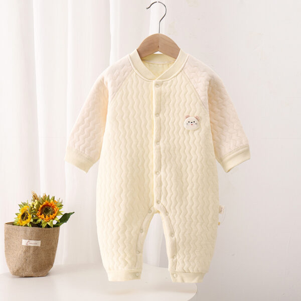 Baby Jumpsuit Newborn Warm Boneless Clothes - Image 2