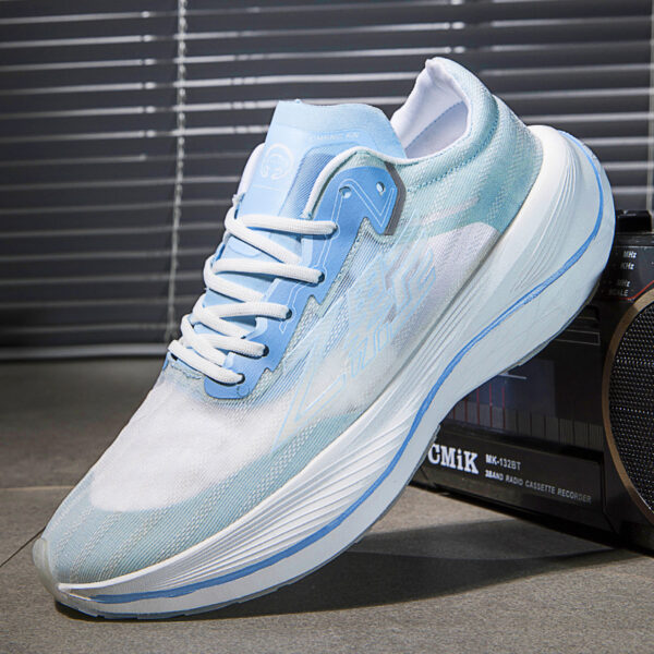 Breathable Sports Running Mesh Fashion Low Top Shock Absorption Marathon Running Shoes - Image 4