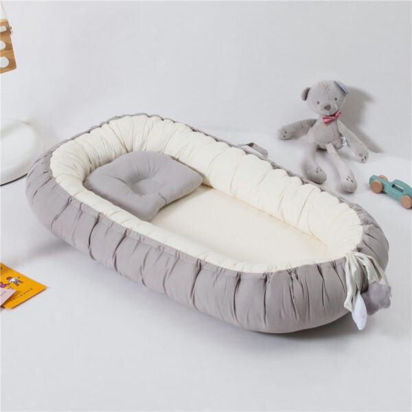 Change Pilch Baby Pillow Travel Crib Folding Removable Washable - Image 3