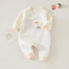 Baby's Thin Cotton Warm Jumpsuit Baby Romper - Image 8