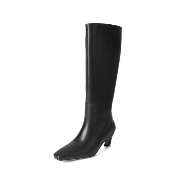 Below The Knee Tall Knight Boots - Image 4