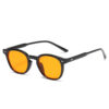 Women's All-match Small Frame Retro Korean Type UV Protection Round Rim Sunglasses - Image 2