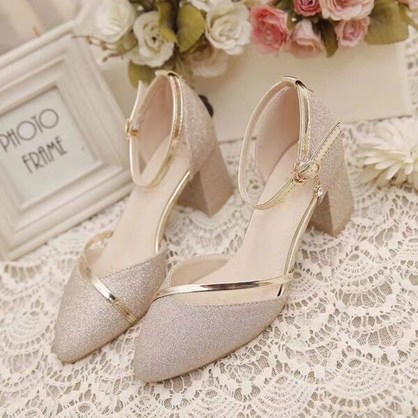 Women's New Fashion Sandals With Buckle - Image 5