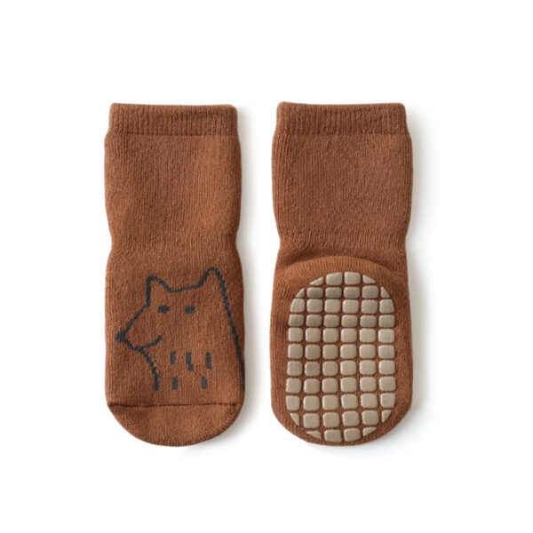 New Baby Floor Loose Leg Cute Cartoon Toddler Socks - Image 4