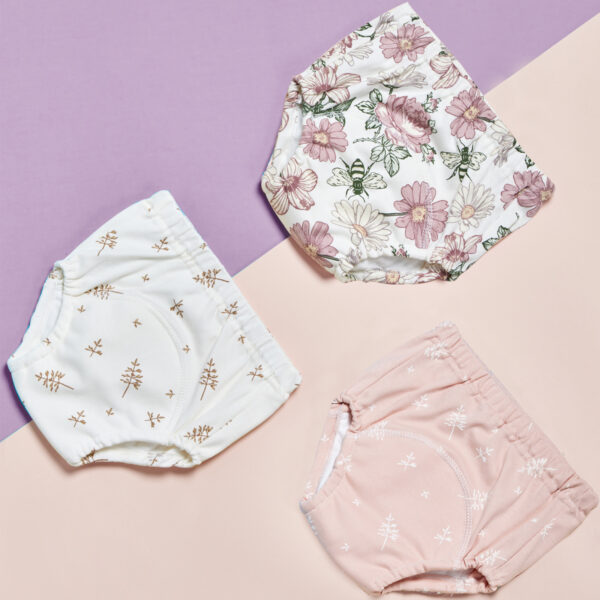 Gauze Baby Training Pants Pure Cotton Breathable 3 Pack - Image 3