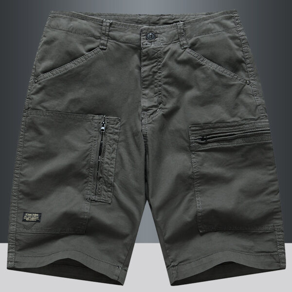 Casual Loose Straight Cargo Shorts Men - Image 4