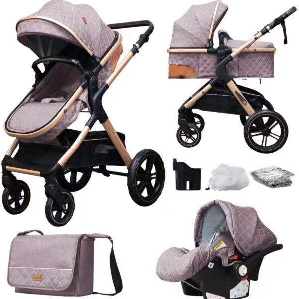 Baby Sitting Lying Lightweight Folding Multi-function Cart - Image 10