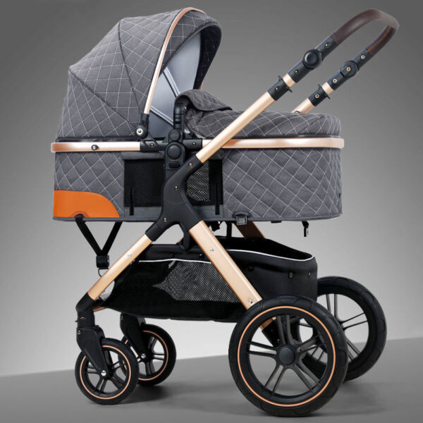 Baby Sitting Lying Lightweight Folding Multi-function Cart - Image 8