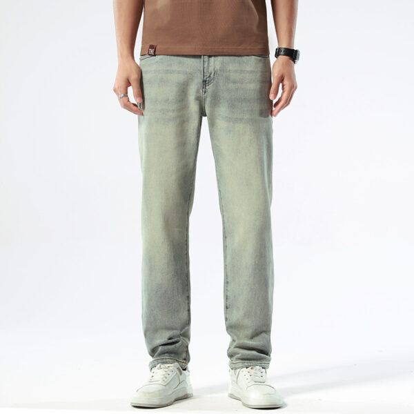 Casual Stretch Nostalgic Micro Ha Pencil Pants Youth Jeans Men - Image 7