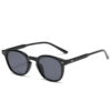 Women's All-match Small Frame Retro Korean Type UV Protection Round Rim Sunglasses - Image 5