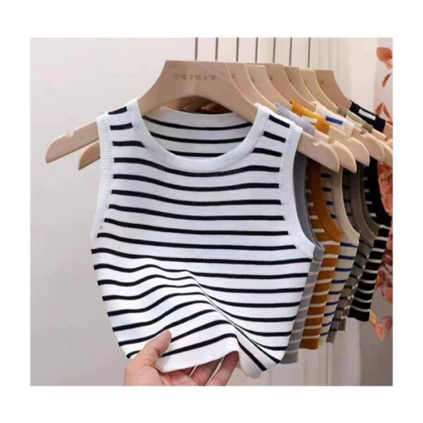 Striped Camisole Women's Summer Outerwear - Image 2