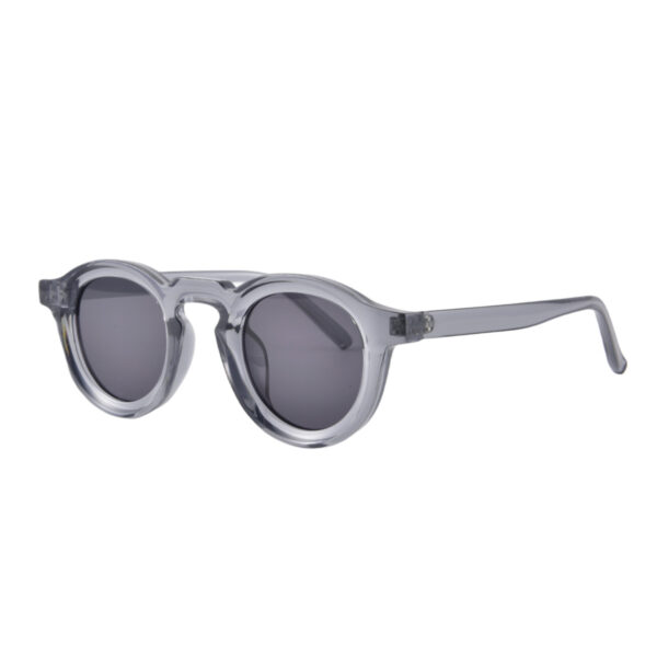 Sunshade Face Personalized Retro High-grade Round Sunglasses - Image 3