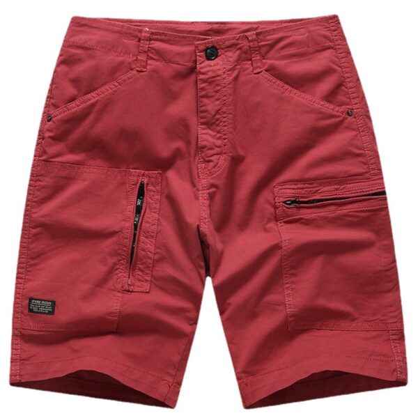 Casual Loose Straight Cargo Shorts Men - Image 7