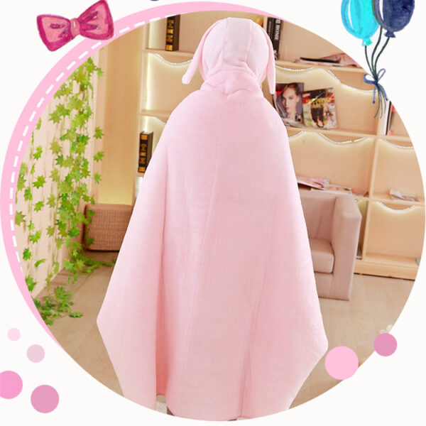 Lazy People's Cape Blanket Student Shawl Thickened - Image 4
