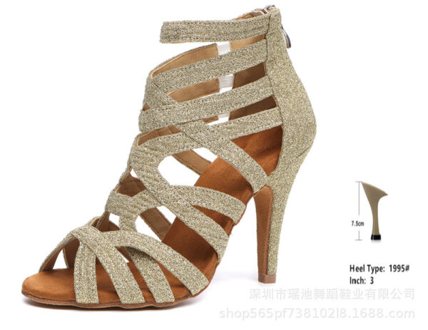 High-top Personality Stylish Peep Toe Stage Boots - Image 4