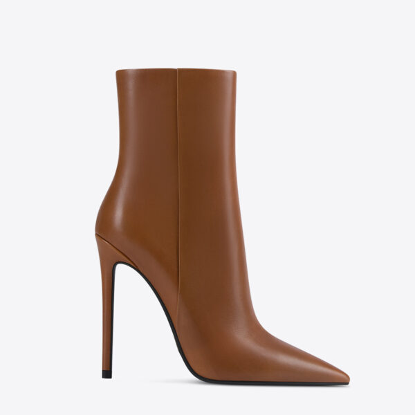 European And American Pointed-toe Stiletto Ankle Boots - Image 4