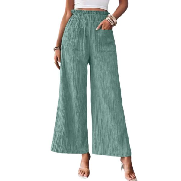 Casual Loose-fitting Wide-leg Slim-fit Trousers - Image 6