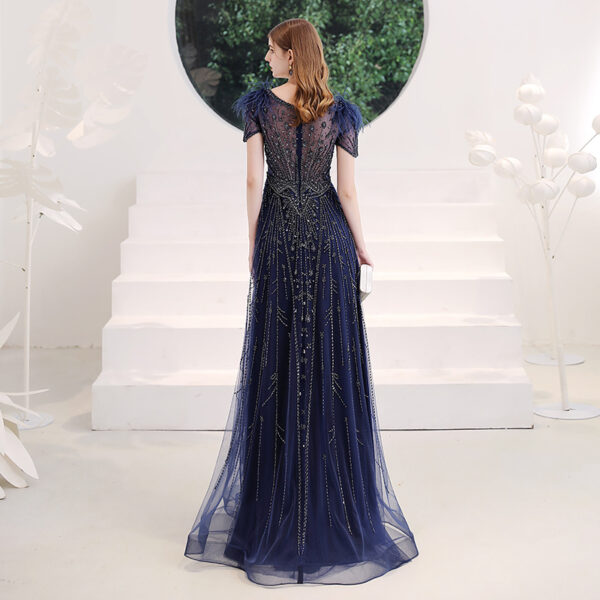 Light Luxury And Small Crowd Show Thin Annual Meeting Host Evening Dress - Image 5