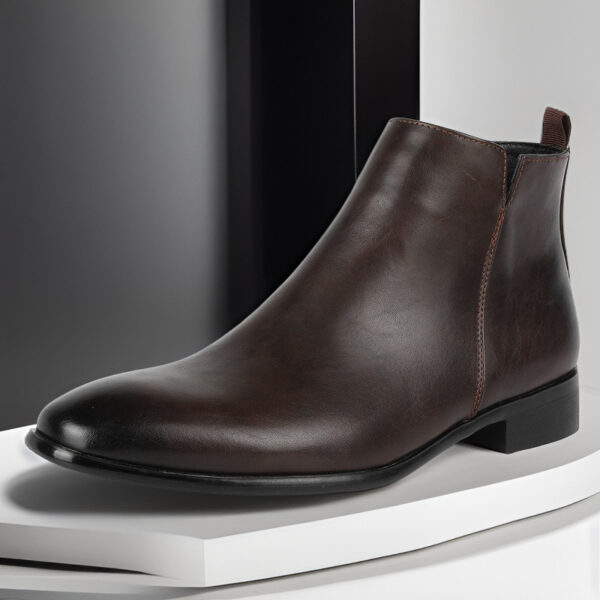 Fashion European And American Style Men's Short Boots - Image 7