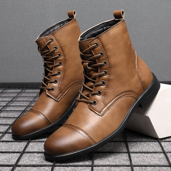High-top British Casual Men's Shoes - Image 5