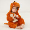 Flannel Romper Baby Pajamas Animal Jumpsuit - Image 2