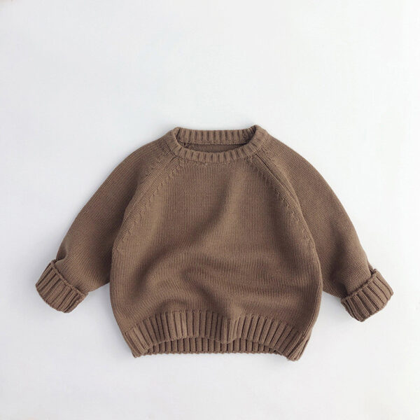Men's And Women's Kids' Sweater Loose Long Sleeve - Image 3