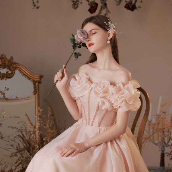 Women's Small Temperament Leisure Evening Dress - Image 5