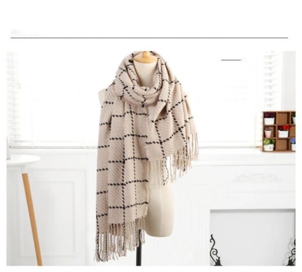 Thickened Men And Women Dual Purpose Scarf - Image 2