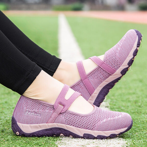 Plus Size Outdoor Travel Summer Cloth Shoes For The Elderly - Image 6