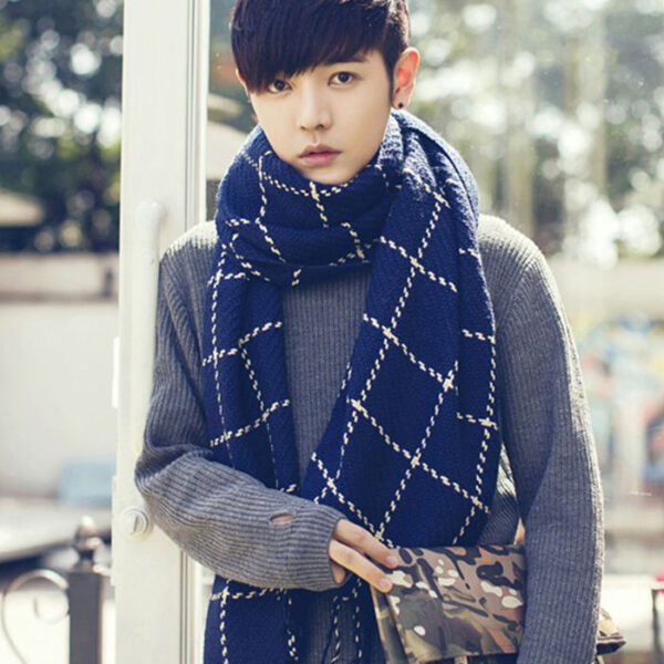 Thickened Men And Women Dual Purpose Scarf - Image 5