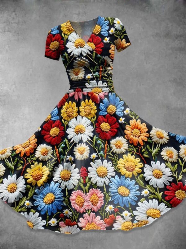 Lady Temperament Commute Leisure Slimming Dress - Image 7