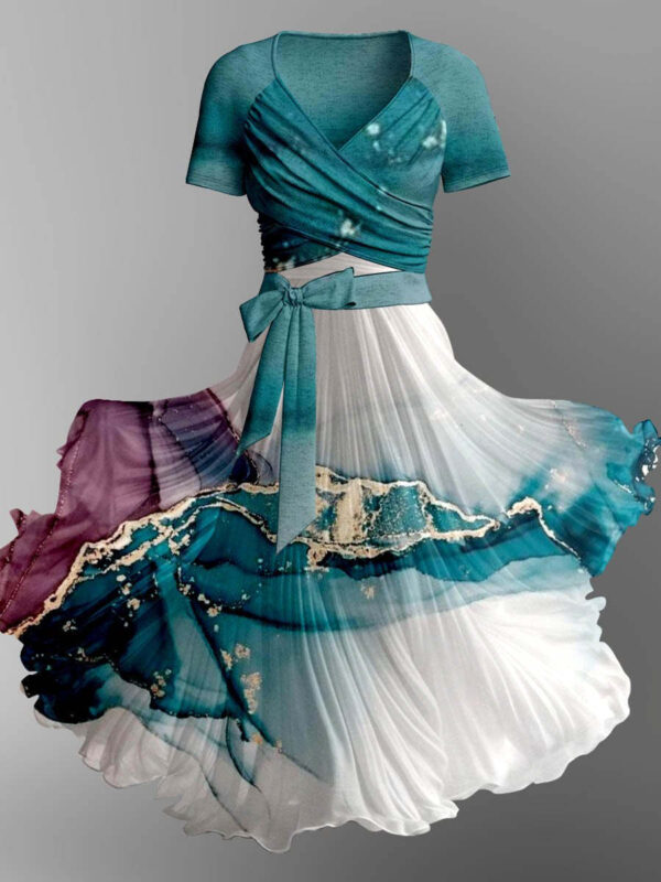 Lady Temperament Commute Leisure Slimming Dress - Image 8