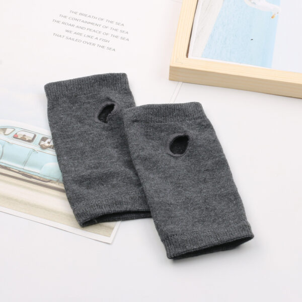 Winter Cotton Gloves Half Finger Sports Fingerless Gloves Knitted - Image 5