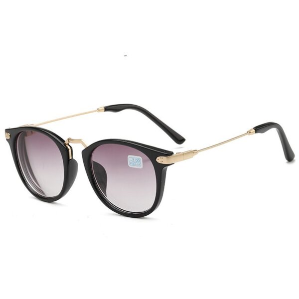 Near Sighted Glasses Fashion Classic Oval Metal Sunglasses - Image 6