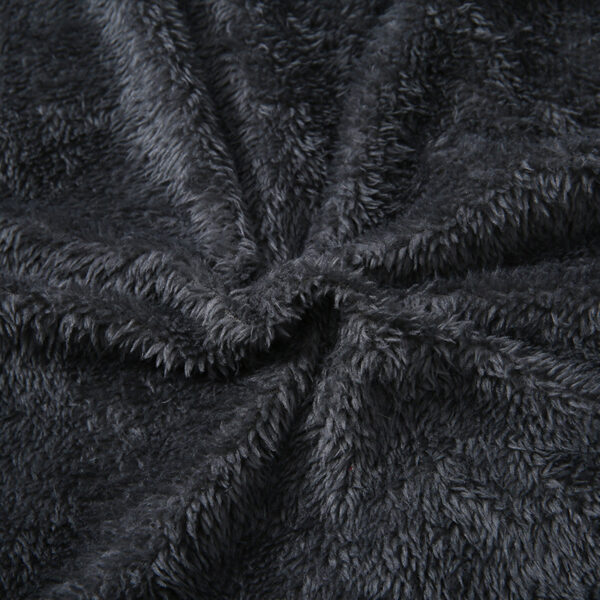Boys Large Fur Collar Padded Warm Cotton Jacket - Image 6