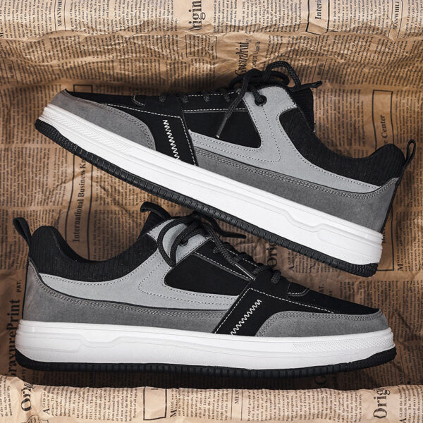 Low-top Thick Bottom Wear-resistant Sports Casual Borad Shoes - Image 5