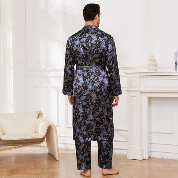 Men's Fall Thin Long Sleeve Pajamas - Image 8