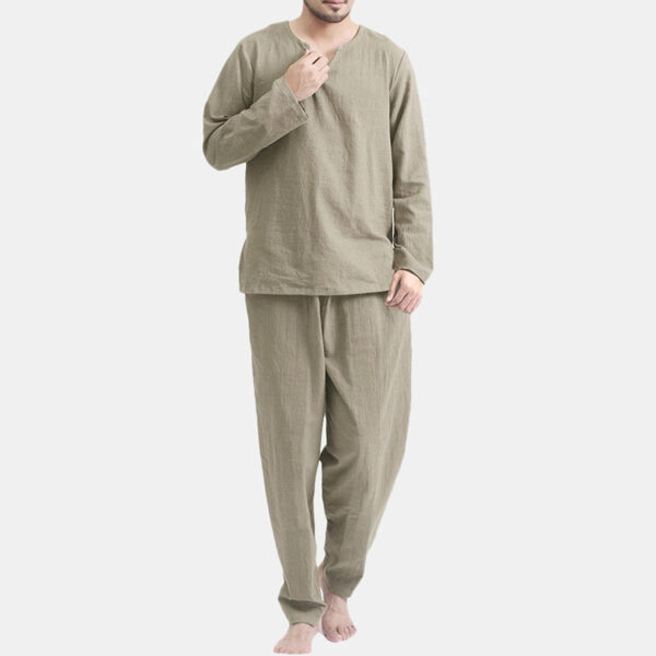 Casual Pajamas Two-piece Thin Breathable And Loose - Image 7