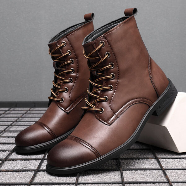 High-top British Casual Men's Shoes - Image 2