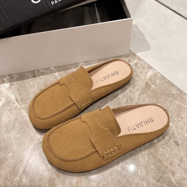 Women's Soft Bottom Ankle Shoes Round Toe Flats - Image 5