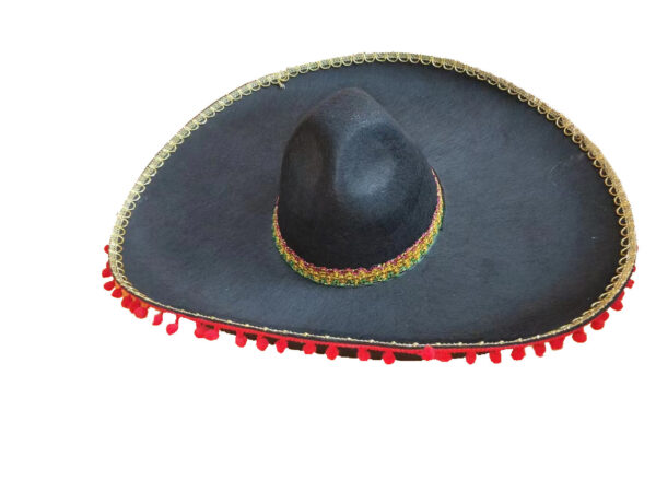 Mexican Cloak Halloween Adult Shawl Children's Cloak Party Beard Hat Party Supplies - Image 2