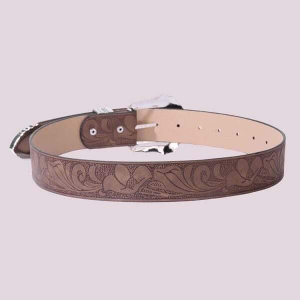 High-grade Brown Jeans Strap Casual All-matching - Image 3
