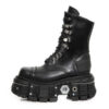 Middle Boots Dark Metal Thick Bottom Knight Boots - Image 2