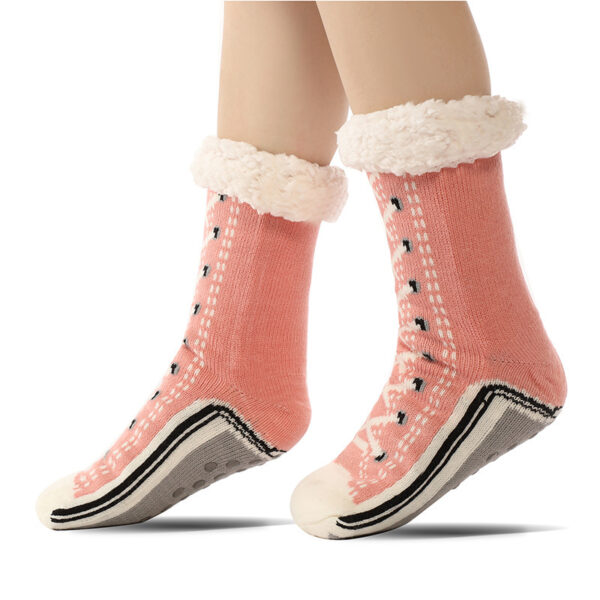 Room Berber Fleece Blanket Socks Warm Socks Women's Socks - Image 6