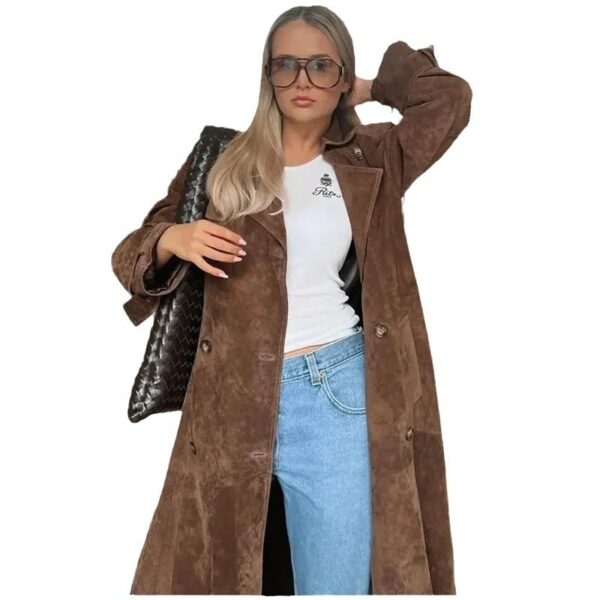 Fall Women's Clothing Women's Trench Coat Elegant - Image 7