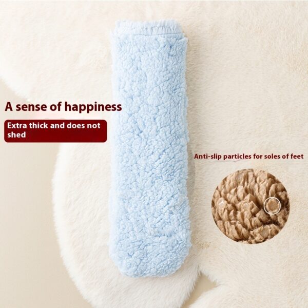 Winter Floor Socks Velvet Thicken Warm Coral Velvet Cute Socks Japanese-style Home Footwear Non-slip Socks New Year Gifts Winter Gadgets - Image 9