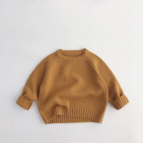 Men's And Women's Kids' Sweater Loose Long Sleeve - Image 6