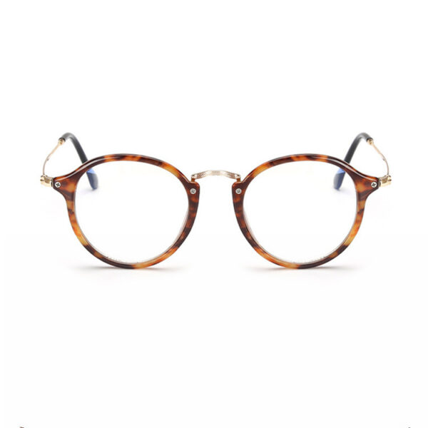 Retro Anti Blue Ray Computer Glasses Women Round Eye Glass Men Blue Light Blocking Fashion Eyewear Optical Frames - Image 5